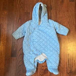 gap denim baby bear snow suit